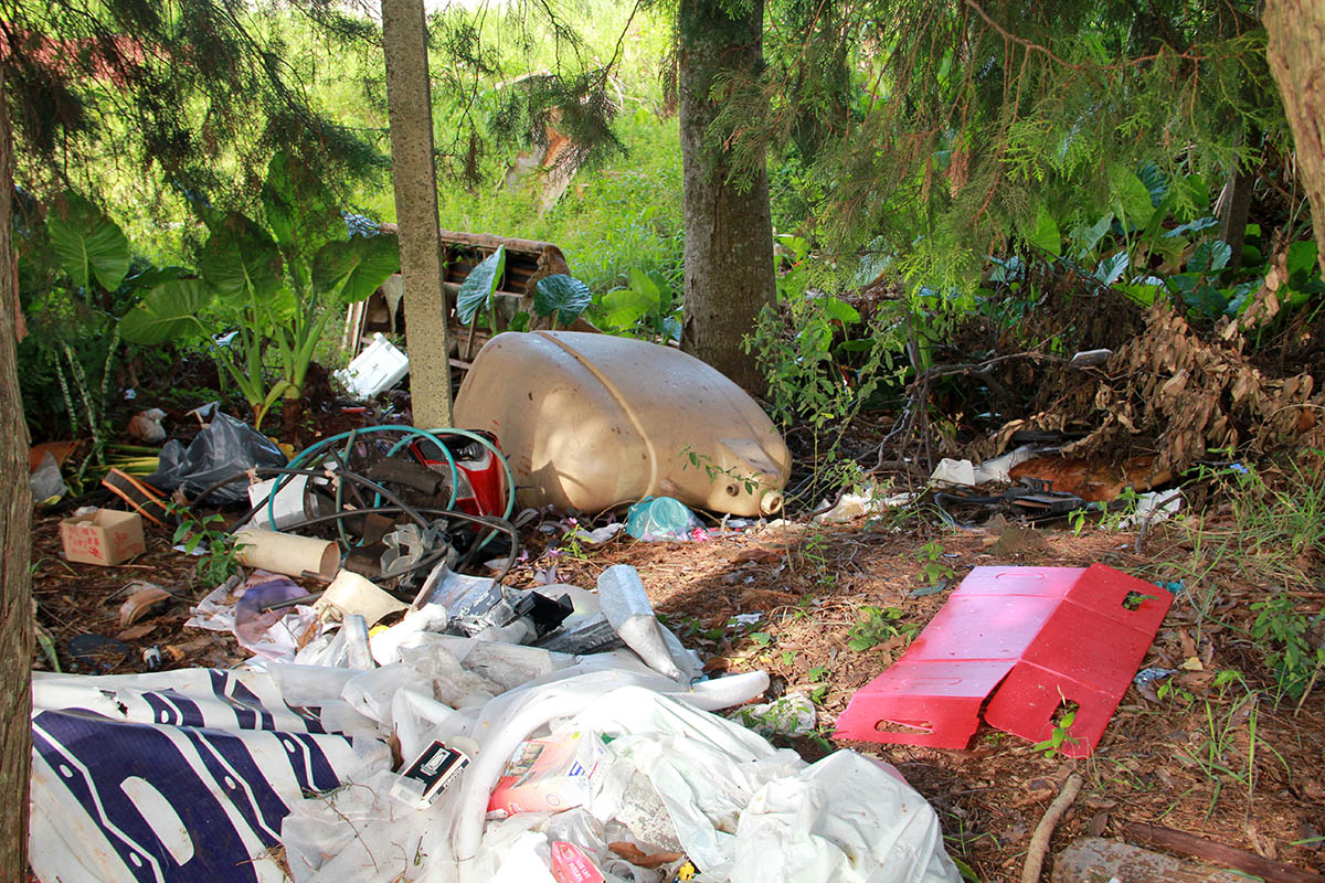 É PROIBIDO LANÇAR LIXO EM LOCAIS INADEQUADOS